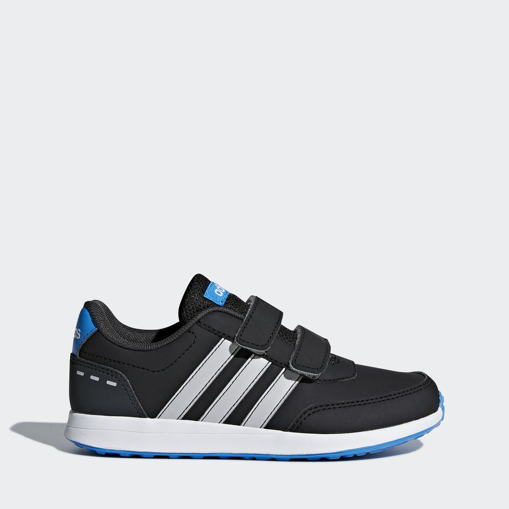 Adidas Switch 2.0 - αθλητικα παπουτσια για αγορια - Μαυρα/Γκρι/Ανοιχτο Μπλε,Μέγεθος: EU 27 – 39 1/3